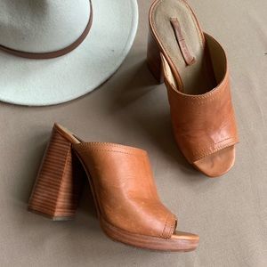 Frye Karissa Mule Block Heel
